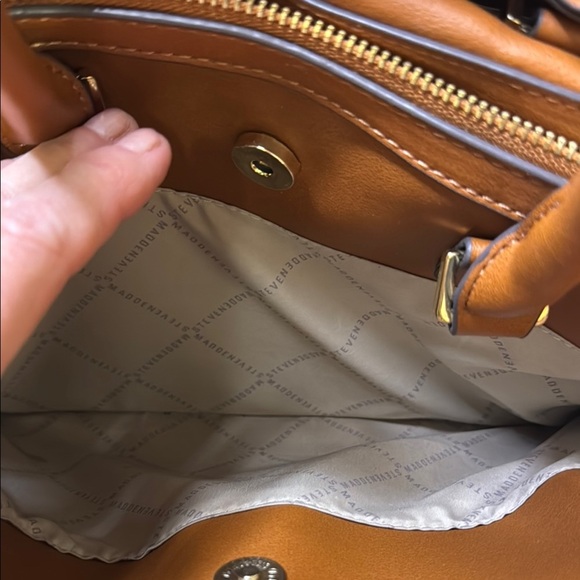 NWT Steve Madden cream floral crossbody strap or handle carry - Picture 5 of 7